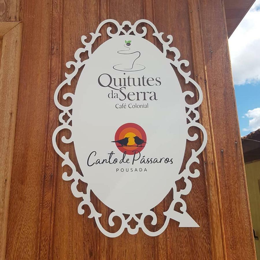 Pousada Canto De Passaros Painel Exterior photo